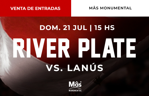Venta de entradas - River vs. Lanús (LPF 2024)