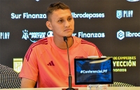 Lucas Lavagnino, en la previa del Trofeo de Campeones de Reserva