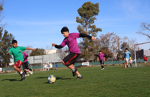 Fundación River: gran encuentro de fútbol y valores