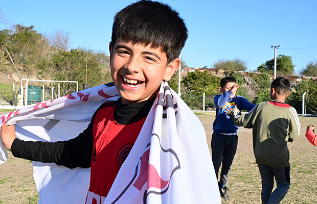 Fundación River: fútbol para transformar realidades