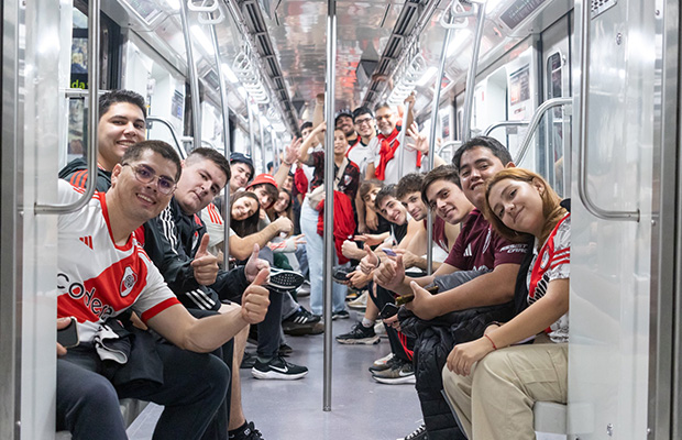 Extensión horaria del Subte D por el partido ante Libertad