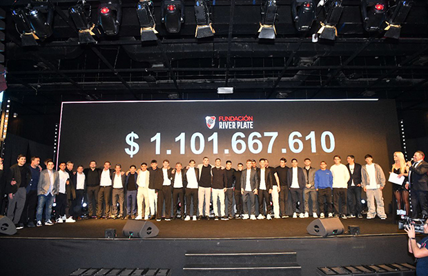 Fundación River Plate realizó su XII Cena Anual Solidaria
