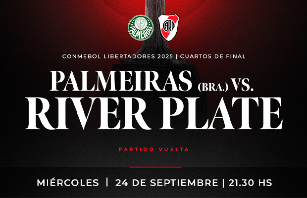 Venta de entradas - Palmeiras vs. River en Brasil (CONMEBOL Libertadores 2025)
