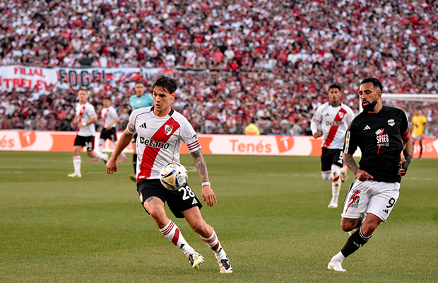 Las estadísticas de River vs. Deportivo Riestra (Clausura 2025)