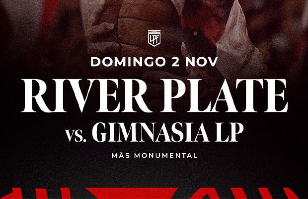 Venta de entradas - River vs. Gimnasia LP (Clausura 2025)