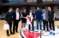 La Selección Argentina de básquet entrenó en el Microestadio de River