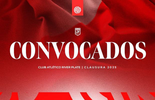 Clausura 2025 - Convocados para visitar a Vélez