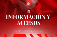 Información y accesos - River vs. Gimnasia LP (Apertura 2026)