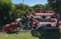 Uso de quinchos internos y externos en día de partido