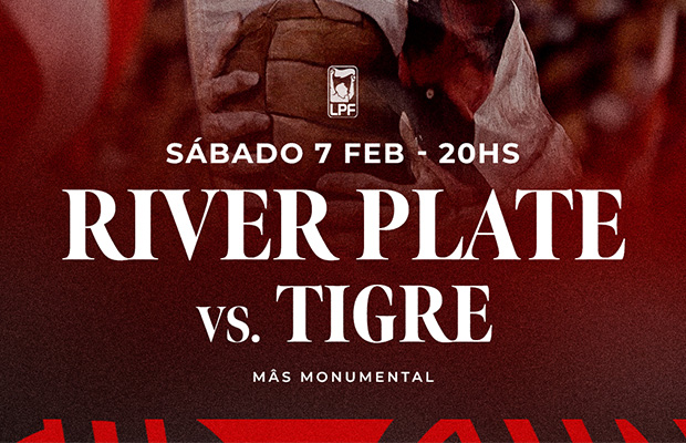Venta de entradas - River vs. Tigre (Apertura 2026)