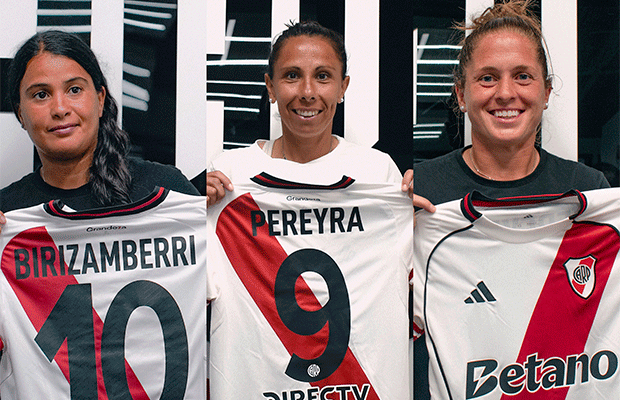 Pereyra, López y Birizamberri renovaron sus contratos