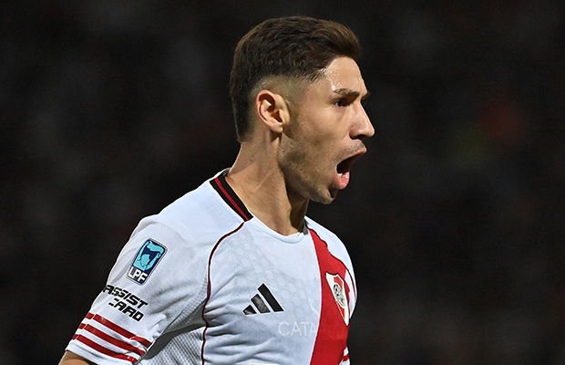 El gol de Montiel en Mendoza