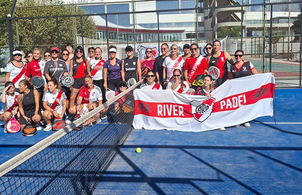Una jornada especial en las canchas de pádel