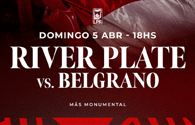 Venta de entradas - River vs. Belgrano (Apertura 2026)