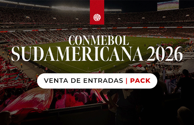 Venta del pack de entradas para la CONMEBOL Sudamericana 2026