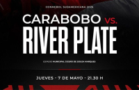 Venta de entradas - Carabobo vs. River (CONMEBOL Sudamericana 2026)