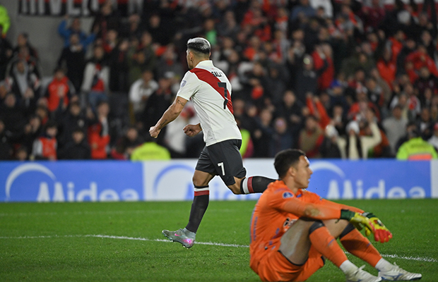 Los goles del 3-0 sobre Blooming